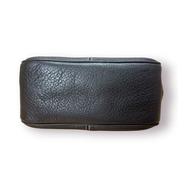 Dooney & Bourke Florentine Mini Shoulder Bag Black Pebble Leather Hobo Y2K Small - Picture 6 of 15